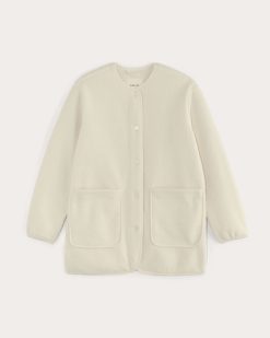 Alternative view of The Teddy Liner | Heathered Oat
