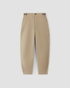 Alternative view of The Barrel Pant | Trench Coat Khaki
