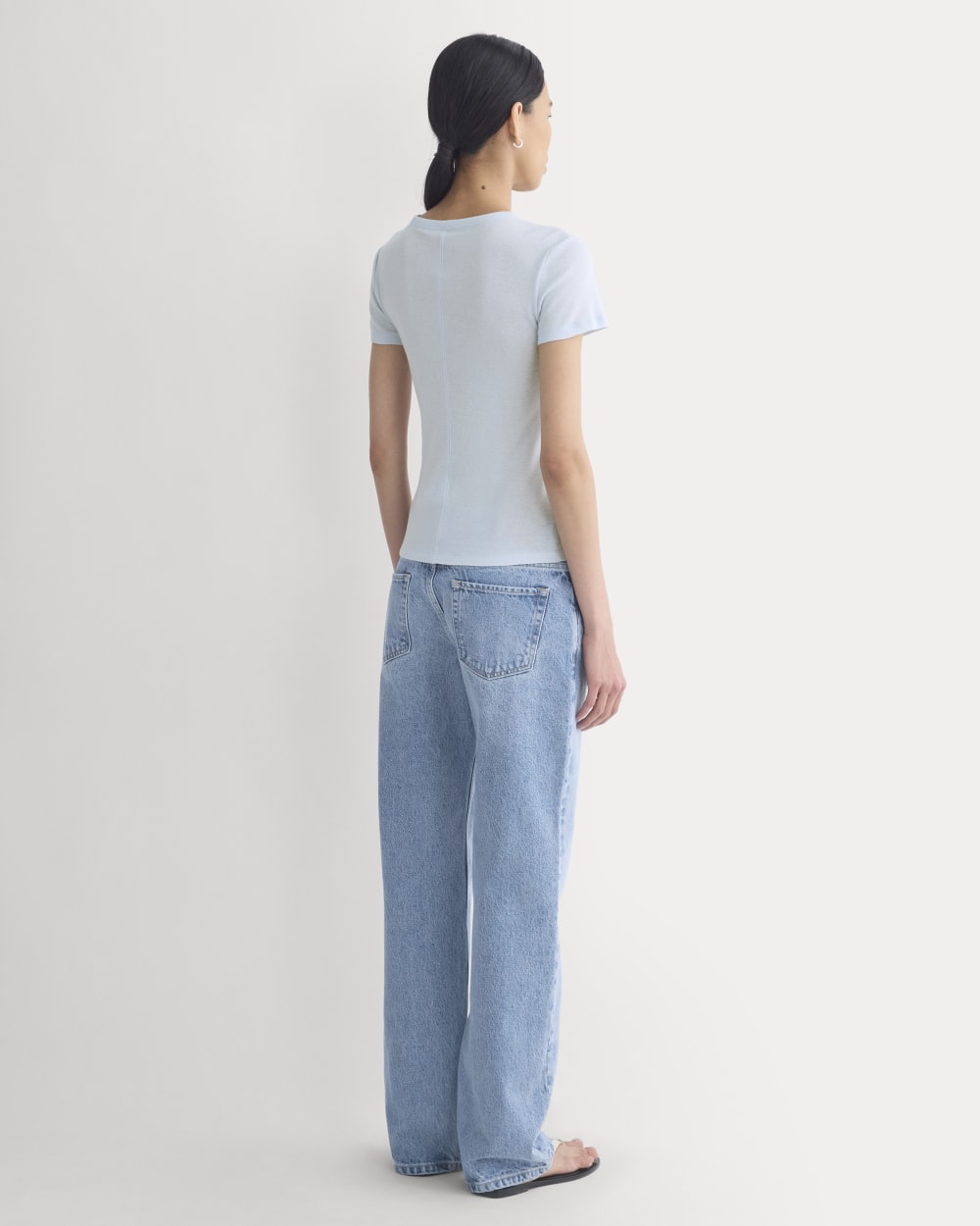 Tissue Short-Sleeve Crew | Skywriting - Image 4