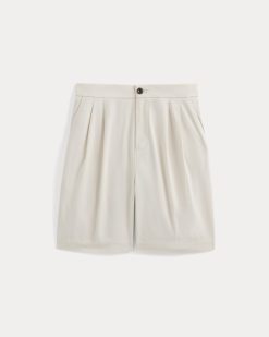 Alternative view of Pleated Easy Short | Birch