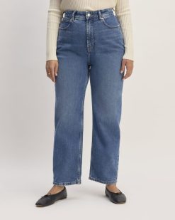 Alternative view of The Way-High® Hourglass Jean | Mid Indigo | 27 1/2 Inseam