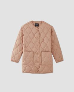 Alternative view of The Quilted Liner | Blush Pink