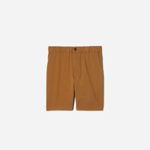 Alternative view of The Pull-On Performance Chino Short | Tawny Brown