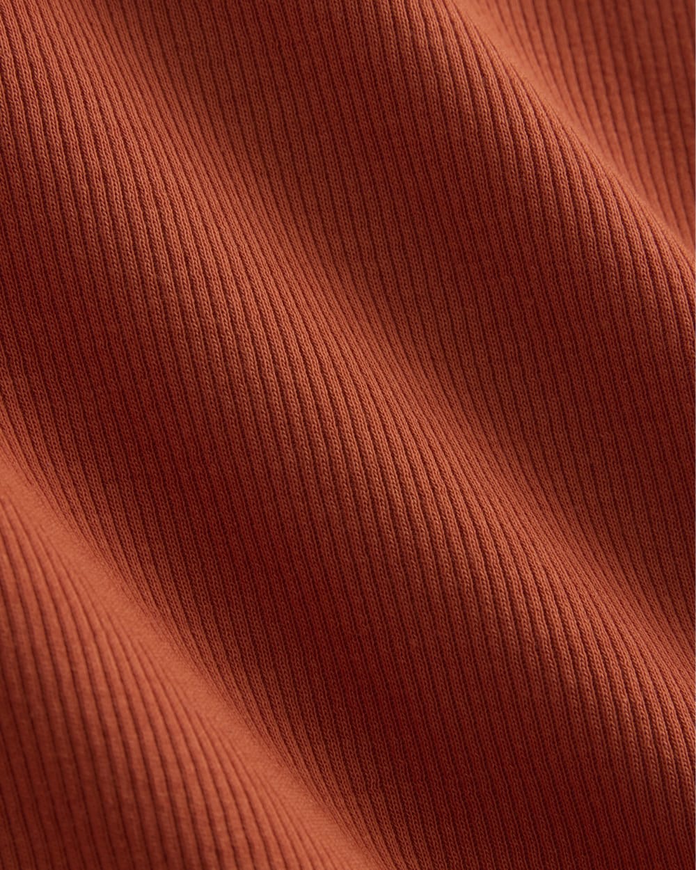 The Luxe Rib Crew | Rust - Image 6