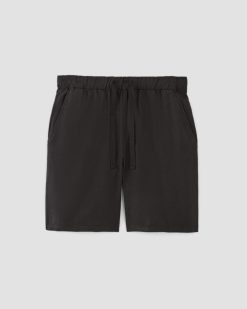 Alternative view of The Linen Easy Short | Black