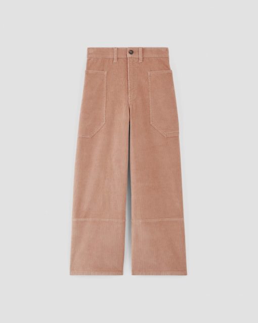 Alternative view of The Corduroy Gardener Pant | Blush Pink