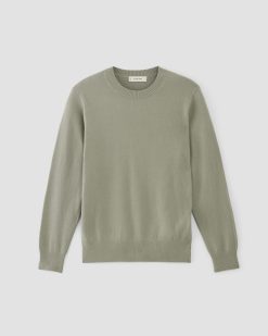 Alternative view of The No-Sweat Sweater | Uniform | Sage Green