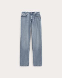 Alternative view of The '90s Loose Straight Jean | Light Indigo