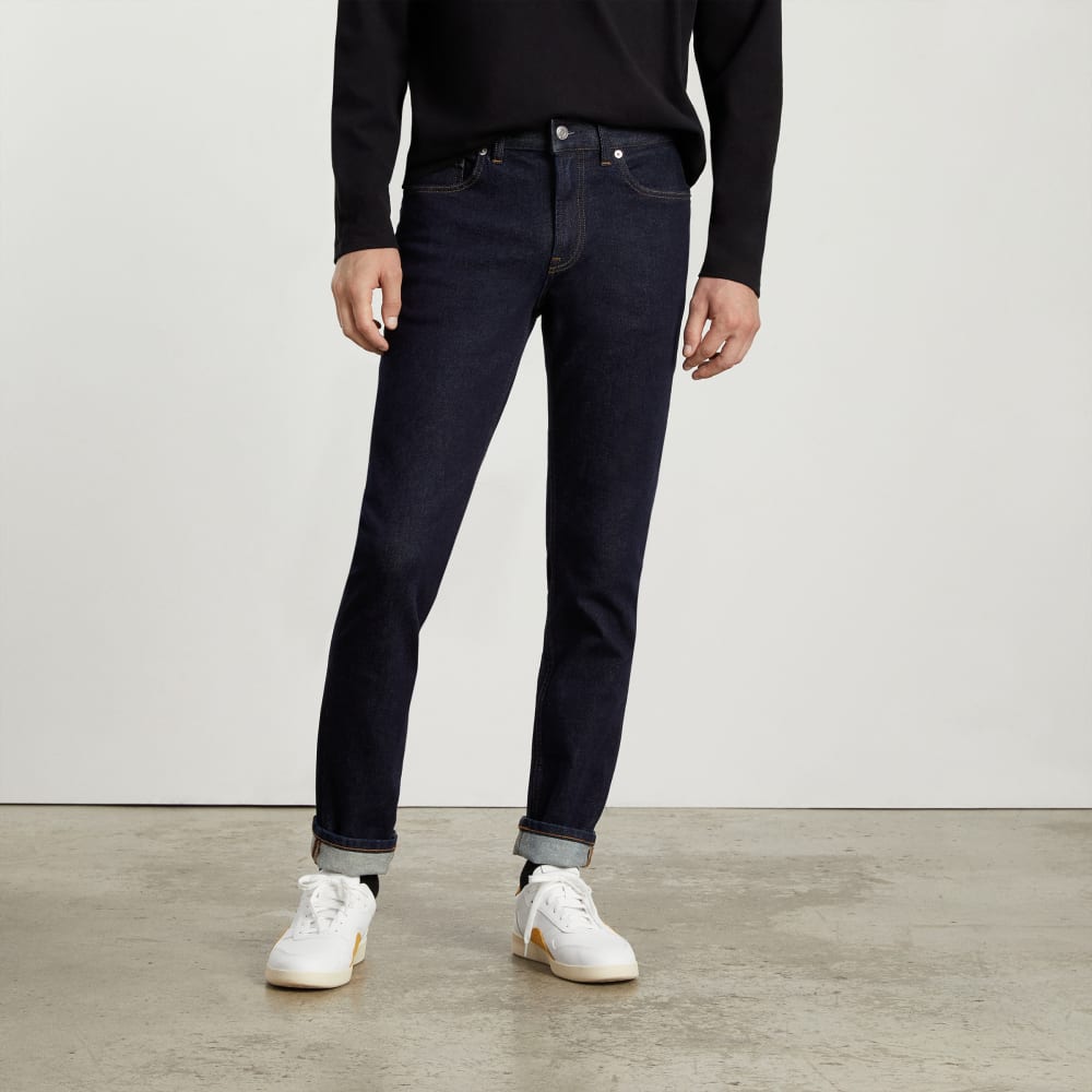 The Slim 4-Way Stretch Organic Jean | Uniform | Medium Indigo