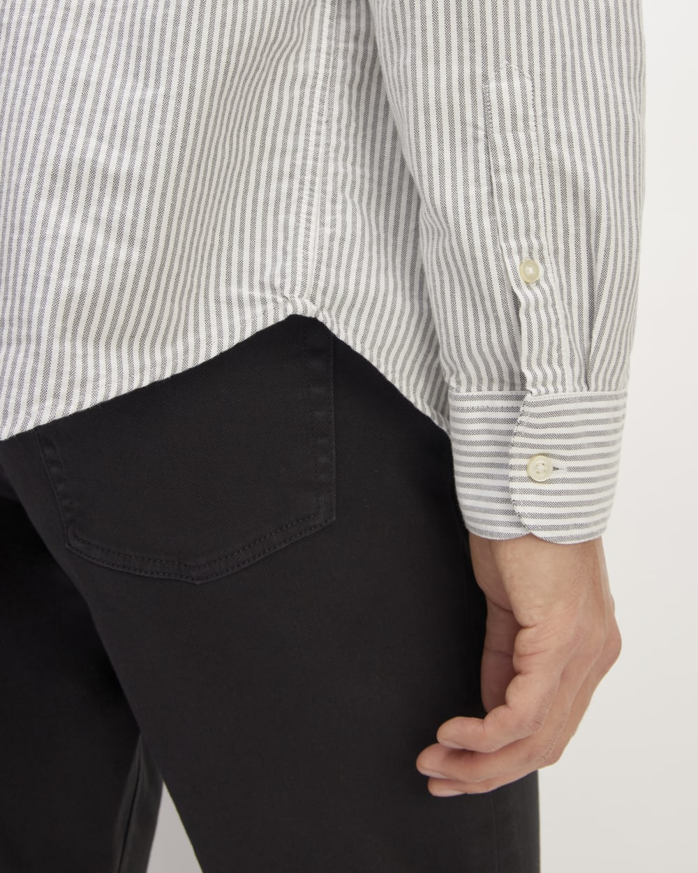 The Classic Oxford Shirt | Charcoal / White | Standard - Image 5