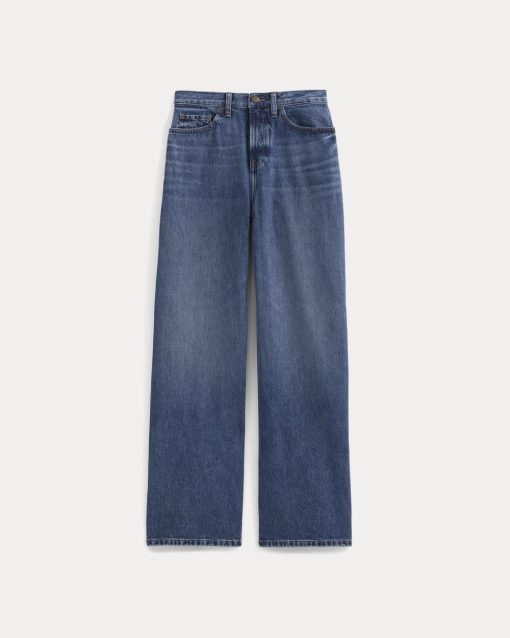 Alternative view of Baggy Jean | Dark Indigo