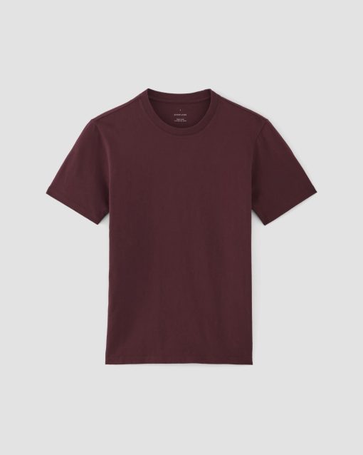 Alternative view of The Premium-Weight Crew | Uniform | Burgundy