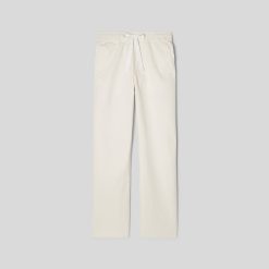 Alternative view of The Canvas Organic Cotton Drawstring Pant | Bone