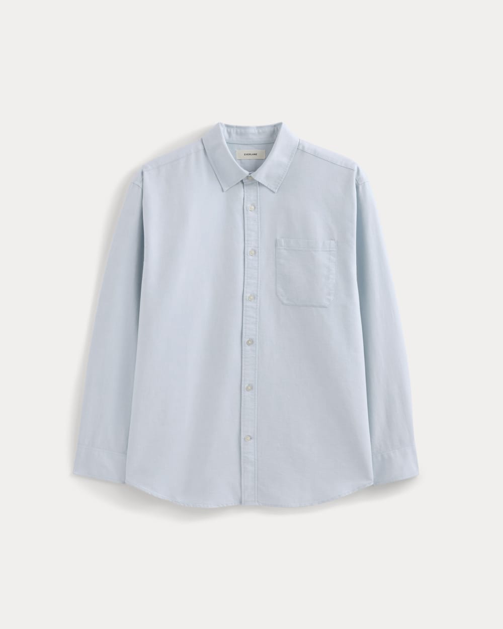 Oversized Oxford Shirt | Light Blue - Image 2