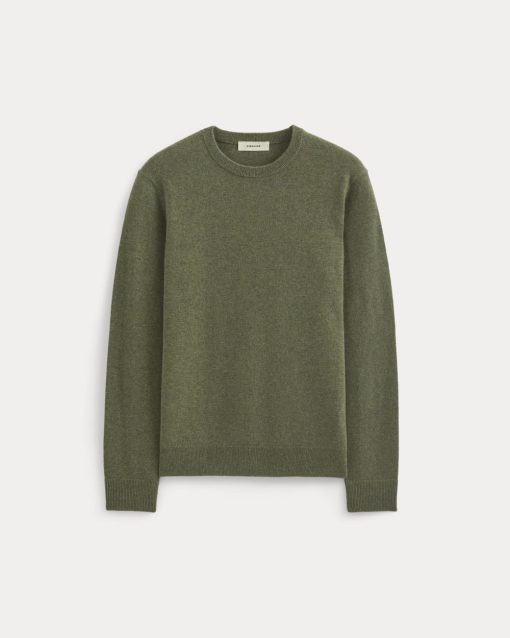Alternative view of The Cashmere Crew | Heathered Deep Lichen