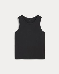 Alternative view of The Rec Performance Tank | Black