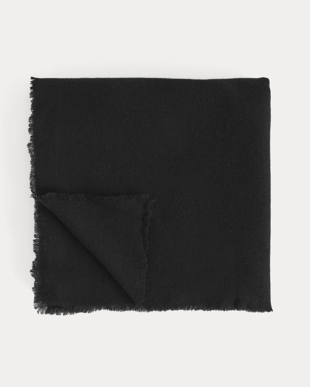 The Feather Cashmere Bandana | Black - Image 2