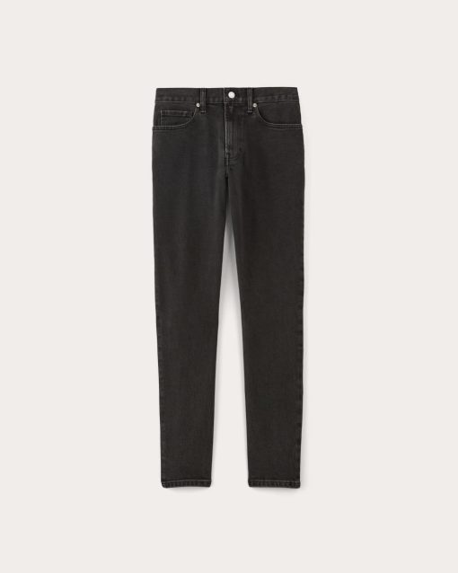 Alternative view of The Organic Cotton Slim-Fit Jean | Washed Black