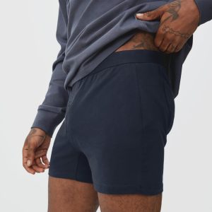 Alternative view of The Supima® Boxer | Uniform | Deep Navy
