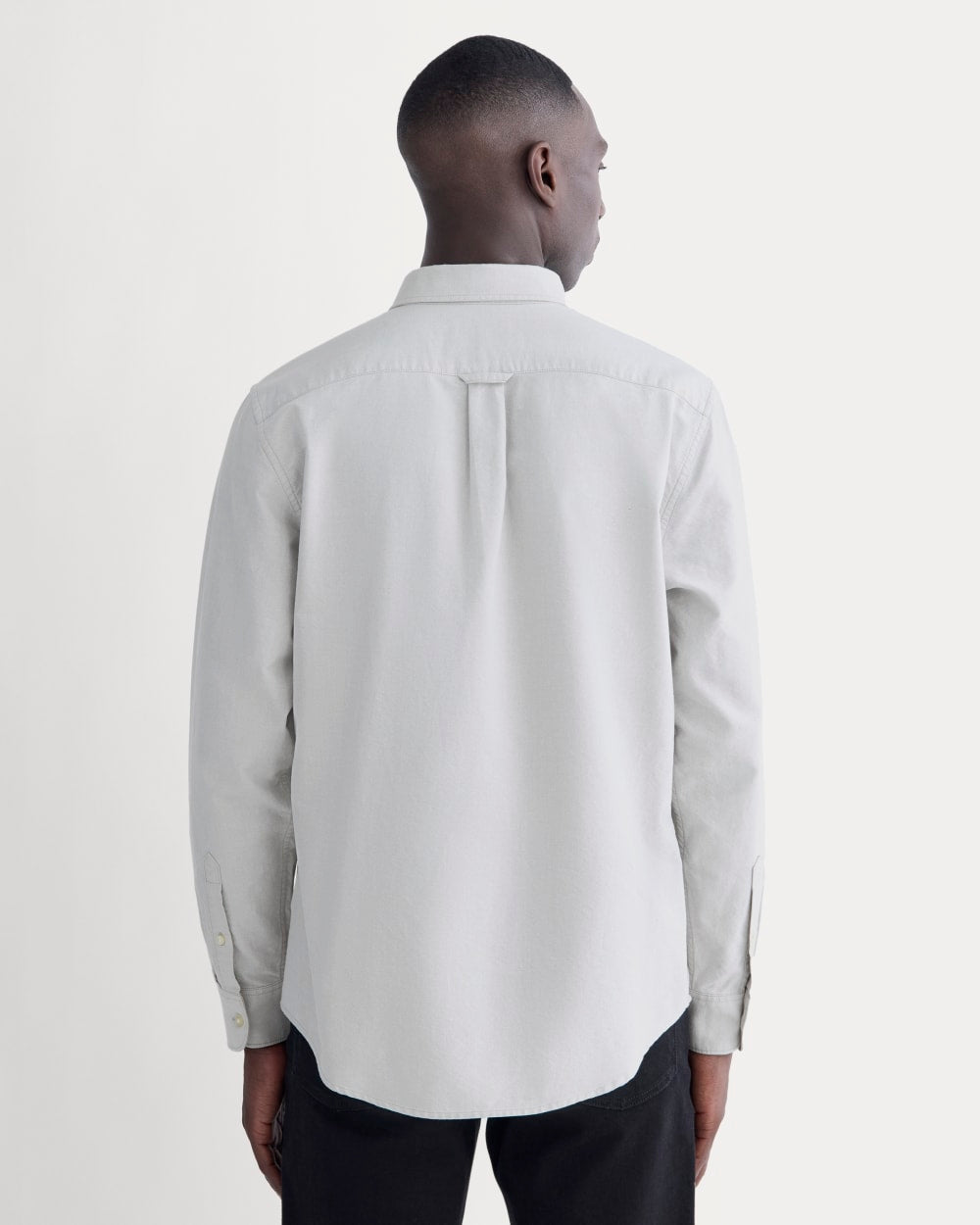 The Slim Oxford Shirt | Grey | Tall - Image 6