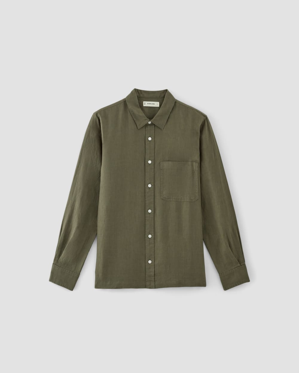 The Linen Straight Hem Shirt | Kalamata - Image 2