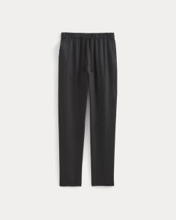 Alternative view of The Linen Easy Pant | Black