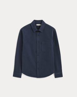 Alternative view of The Canvas Organic Cotton Overshirt | Navy