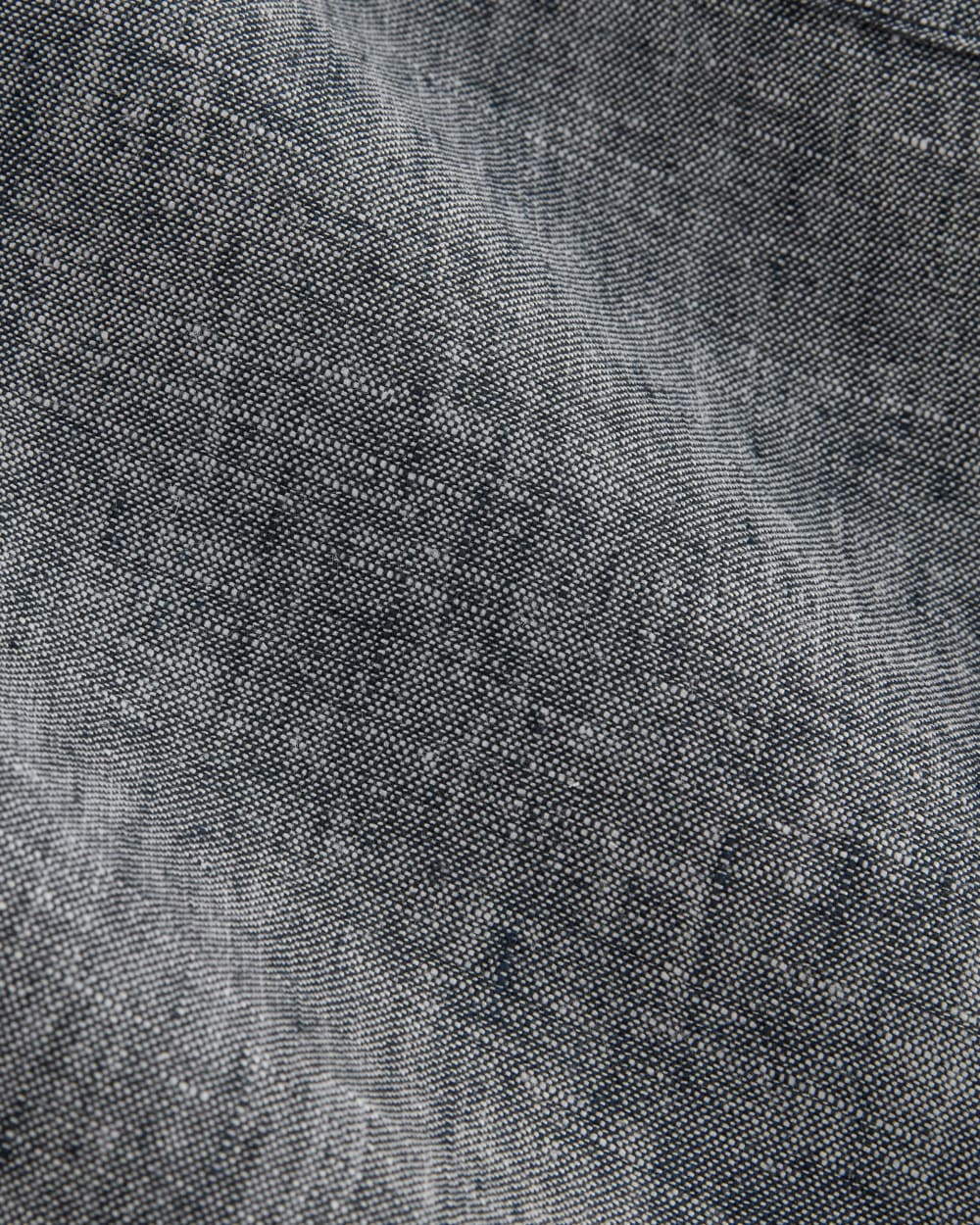 The Linen Utility Shirt | Navy Chambray - Image 6