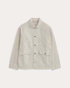 Alternative view of Relaxed Barn Jacket | Birch