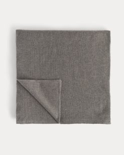 Alternative view of The Cabin Scarf | Taupe Melange