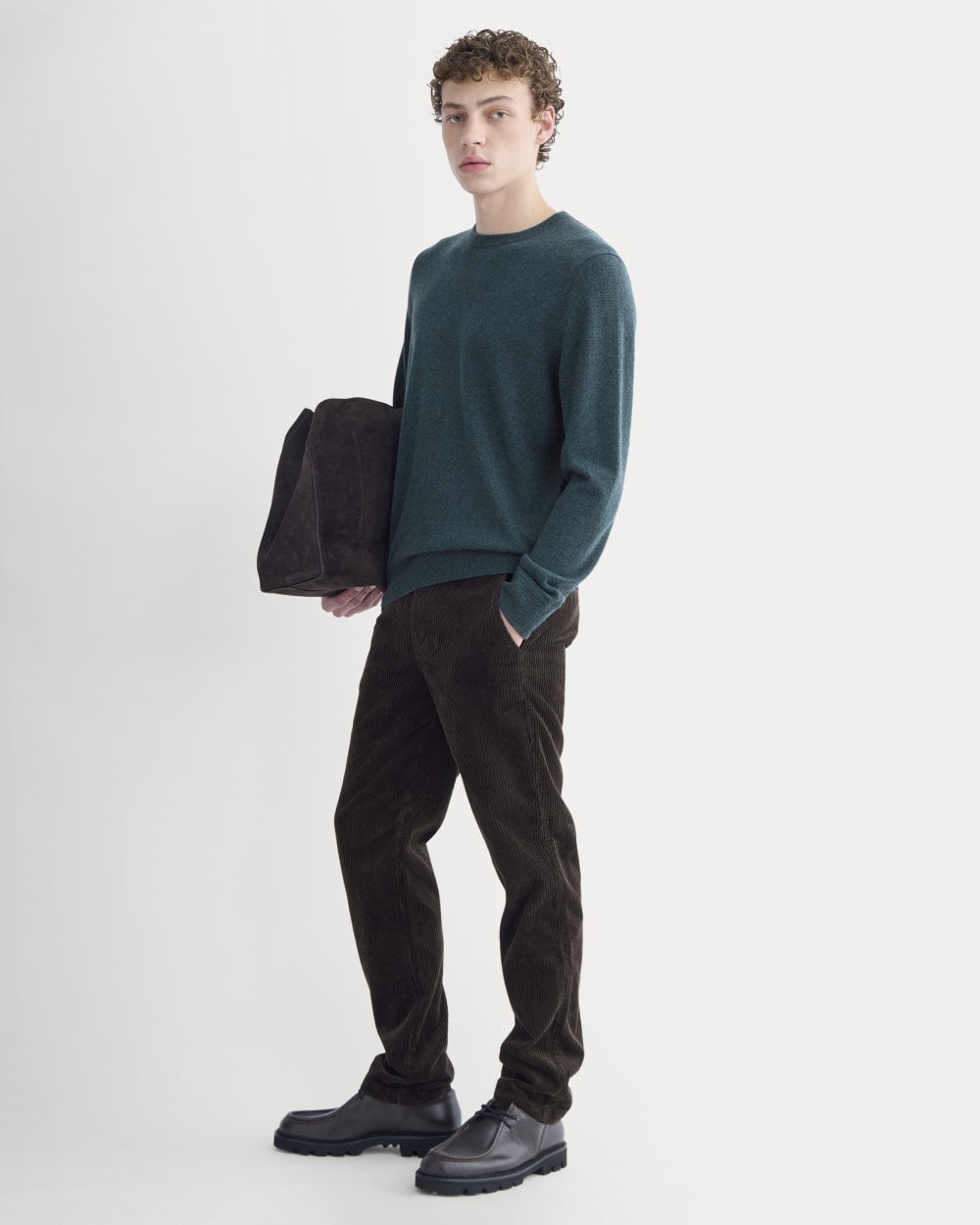 The Cashmere Crew | Heathered Dark Teal - Image 3