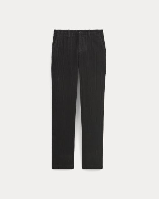 Alternative view of Wide Wale Corduroy Trouser | Black
