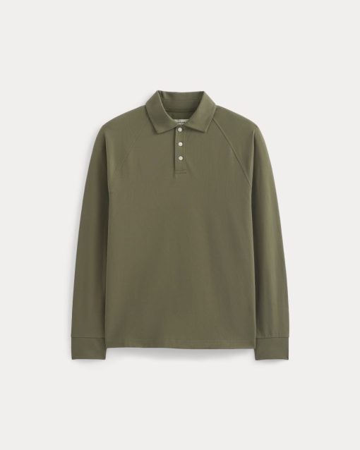 Alternative view of Startup Raglan Polo | Kalamata