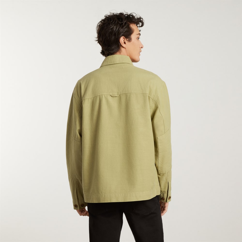 The Everyone Spring Shirt Jacket | Sage - Image 4
