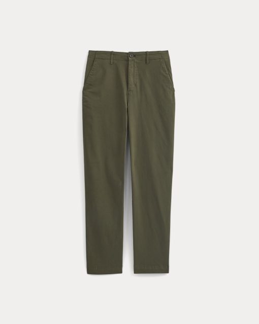 Alternative view of Everyday Straight-Fit Chino | Olive Night