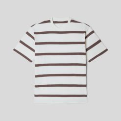 Alternative view of The Premium-Weight Relaxed Crew | Uniform | Chocolate Brown / Canvas Tan
