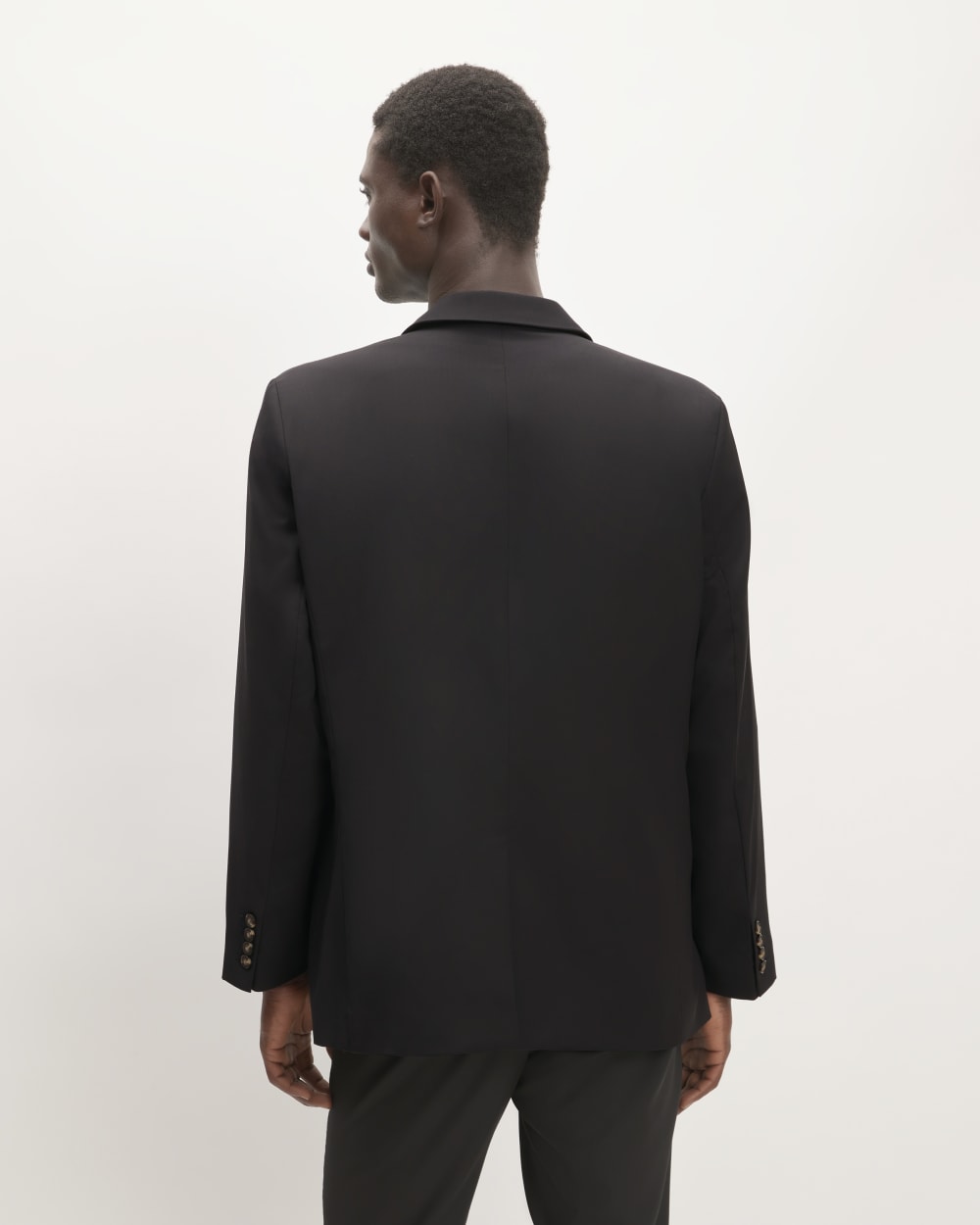 The Italian Wool Jacket | Black - Image 6