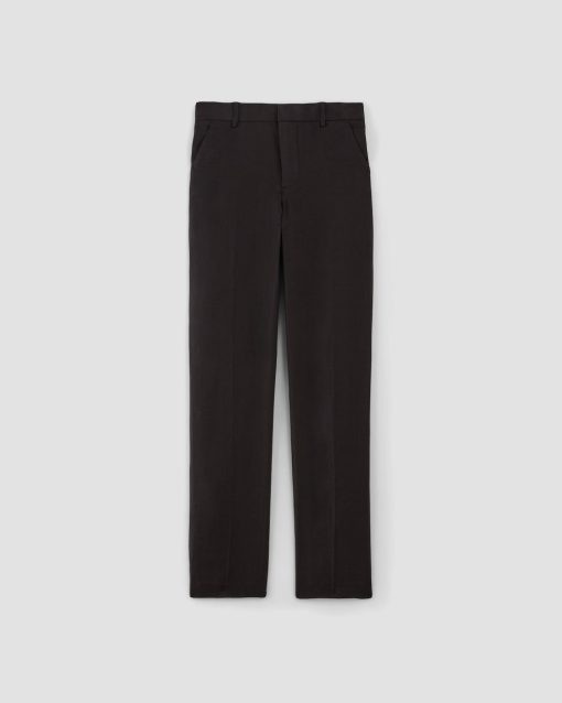 Alternative view of The Linen Trouser | Black