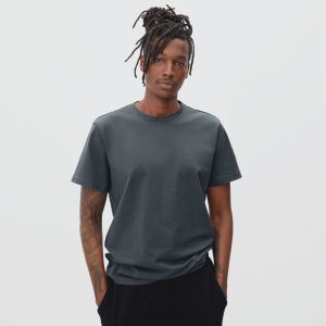 Alternative view of The Premium-Weight Crew | Uniform | Slate