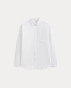 Alternative view of Lightweight Oversized Oxford | White