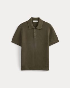 Alternative view of Seed Stitch Polo | Beech