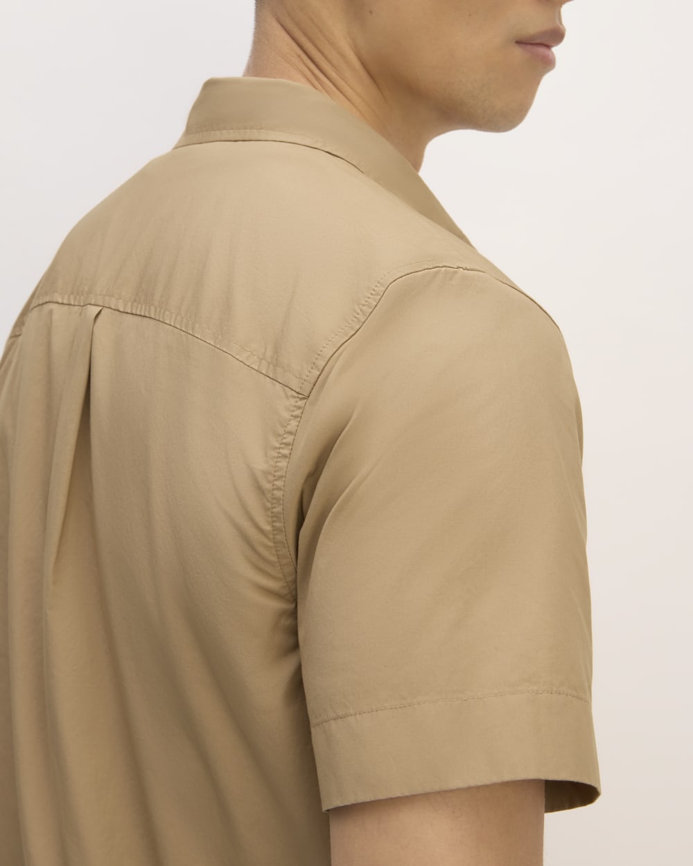 The Supima® Short-Sleeve Poplin Shirt | Tiger's Eye - Image 5