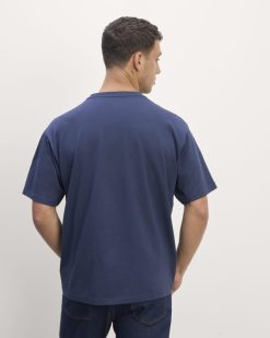 Alternative view of The Premium-Weight Relaxed Crew | Uniform | Navy