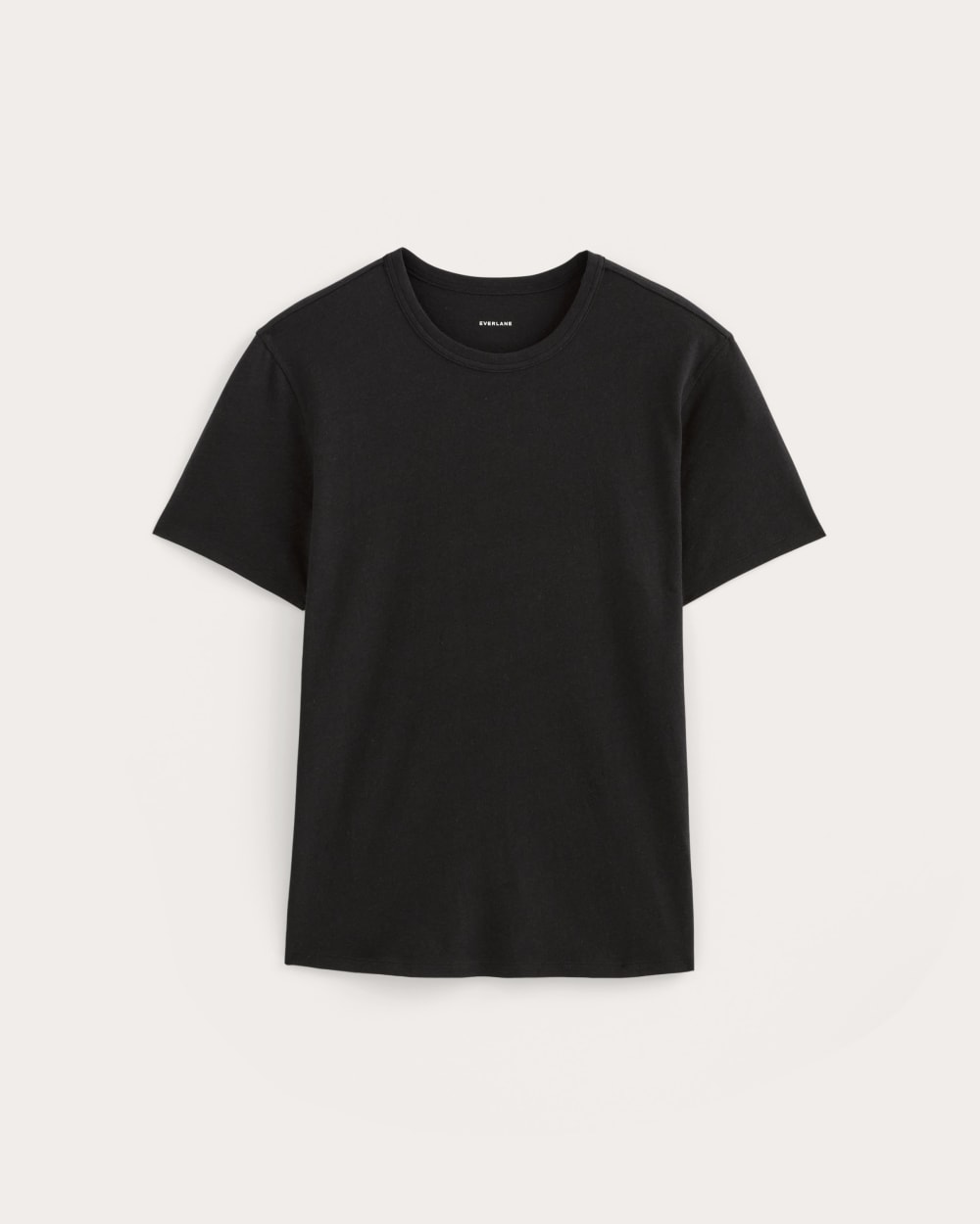 The Cotton Linen Tee | Black - Image 2