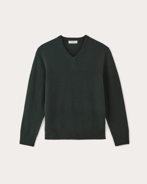 Alternative view of The Cashmere V-Neck Sweater | Scarab