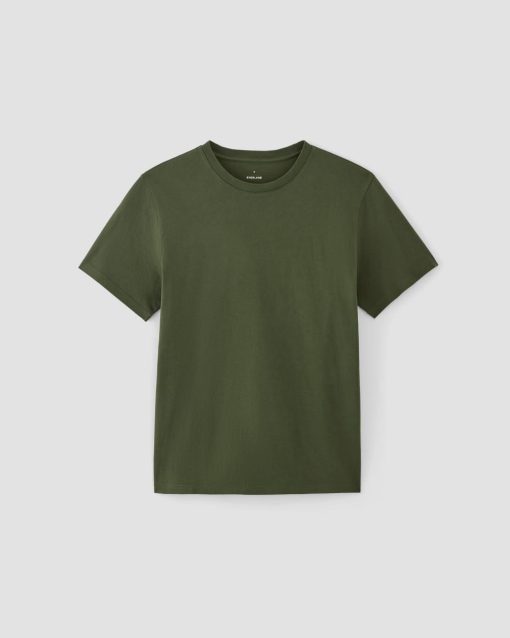 Alternative view of The Premium-Weight Crew | Uniform | Deep Moss Green