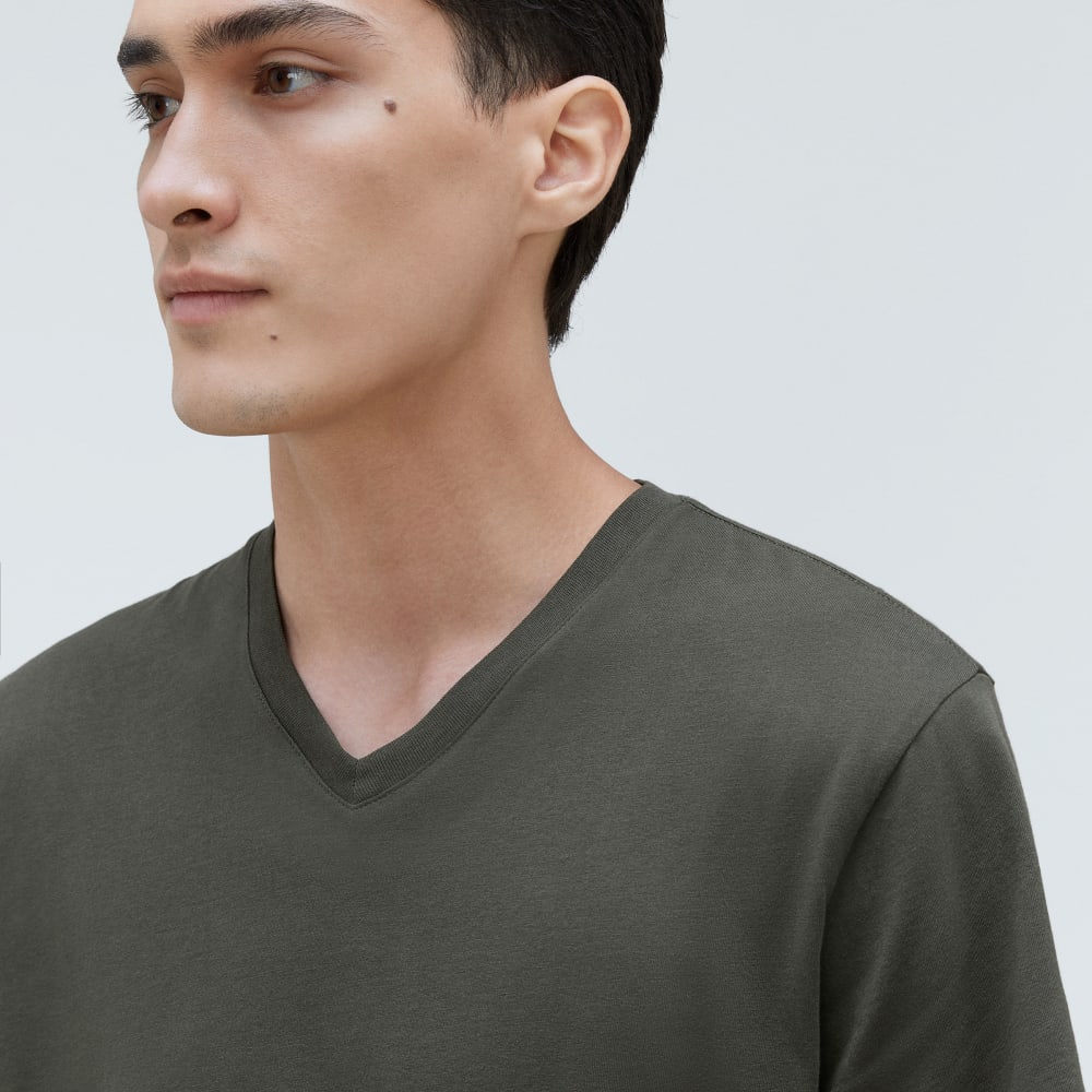 The Organic Cotton V-Neck Tee | Kambaba - Image 4