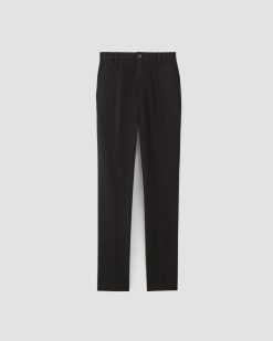 Alternative view of The Relaxed Taper Air Chino | Black