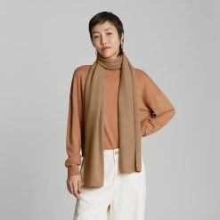 The Cashmere Scarf | Light Camel