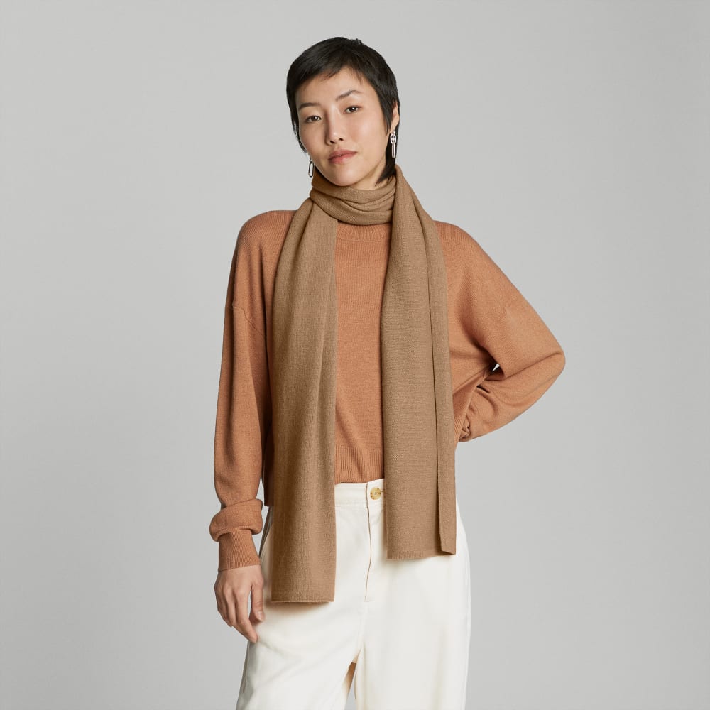 The Cashmere Scarf | Light Camel